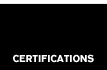 certifications